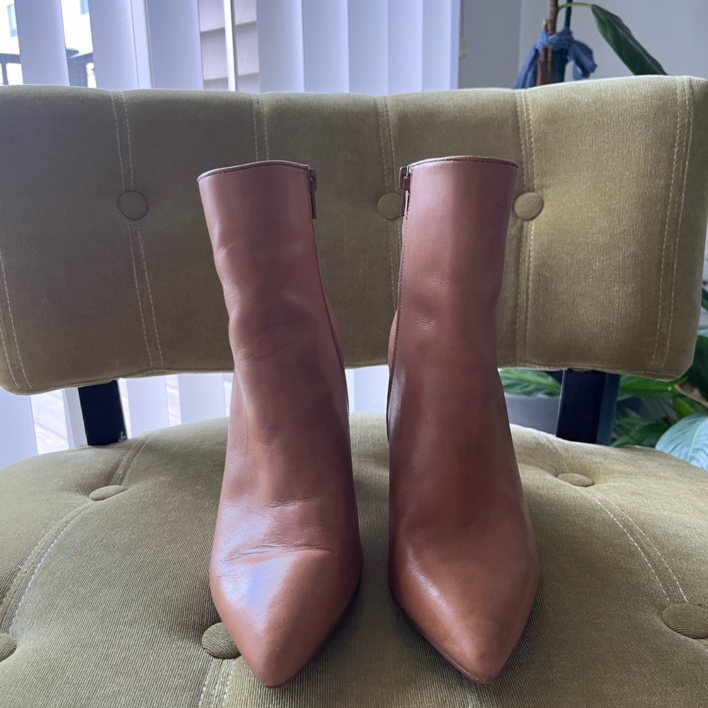 Aldo Tan Ankle Booties with Sleek Design